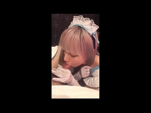 ❤️ Japonský idol [mayuka], kostým francúzskej slúžky, časť 1, fajčenie a honenie s pleťovým mliekom ❤️ Anal porno na nás ️❤
